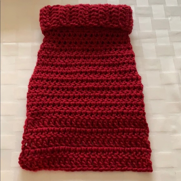 Handmade small dog sweater 10 lbs and under - Picture 2 of 5